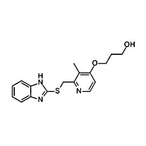 2-{[4-(3-甲氧基丙氧基)-3-甲基吡啶-2-基]-甲硫基}1H-苯并咪唑,Desmethyl Rabeprazole Thioether