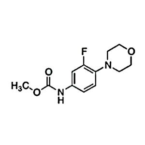 利奈唑胺杂质21,(3-Fluoro-4-morpholin-4-ylphenyl)carbamic Acid Methyl Ester