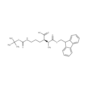 (2S)-2-[9H-fluoren-9-ylmethoxycarbonyl(methyl)amino]-5-[(2-methylpropan-2-yl)oxycarbonylamino]pentanoic acid