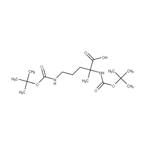 2,5-bis({[(tert-butoxy)carbonyl]amino})-2-methylpentanoic acid