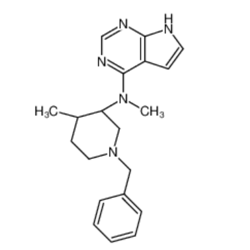 N-甲基-N-((3R,4R)-4-甲基-1-芐基-3-哌啶基)-7H-吡咯并[2,3-D]嘧啶-4-胺,7H-Pyrrolo[2,3-d]pyriMidin-4-aMine, N-Methyl-N-[(3R,4R)-4-Methyl-1-(phenylMethyl)-3-piperidinyl]-