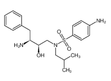 4-氨基-N-[(2R, 3S)-3-氨基-2-羟基-4-苯丁基]-N-异丁基苯磺酰胺,4-AMINO-N-[(2R,3S)-3-AMINO-2-HYDROXY-4-PHENYLBUTYL]-N-ISOBUTYLBENZENE-1-SULFONAMIDE