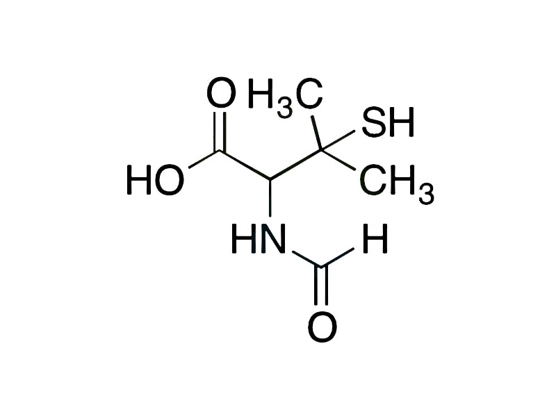 哌拉西林杂质U,Formyl Penicillamine