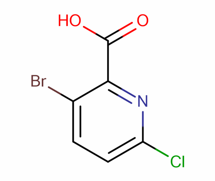 3-溴-6-氯-2-吡啶甲酸,3-Bromo-6-chloro-2-pyridinecarboxylic acid