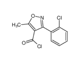 3-(2-氯苯基)-5-甲基-4-异恶唑甲酰氯,3-(2-Chlorophenyl)-5-methylisoxazole-4-carbonyl chloride