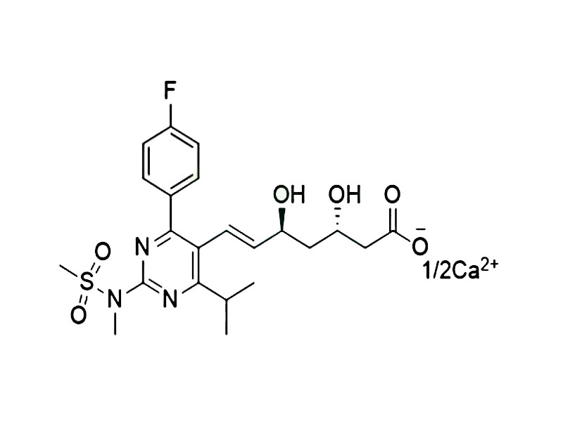 瑞舒伐他汀钙非对应异构体,Rosuvastatin EP Impurity B (Calcium Salt )