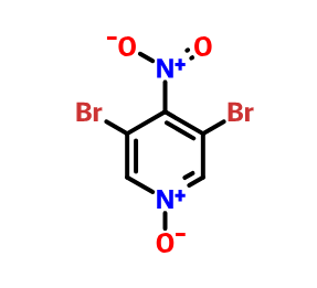 3,5-二溴-4-硝基吡啶-N-氧化物,3,5-DIBROMO-4-NITROPYRIDINE-N-OXIDE
