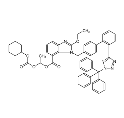 三苯甲基坎地沙坦西来替昔酯,N-Trityl Candesartan Cilexetil