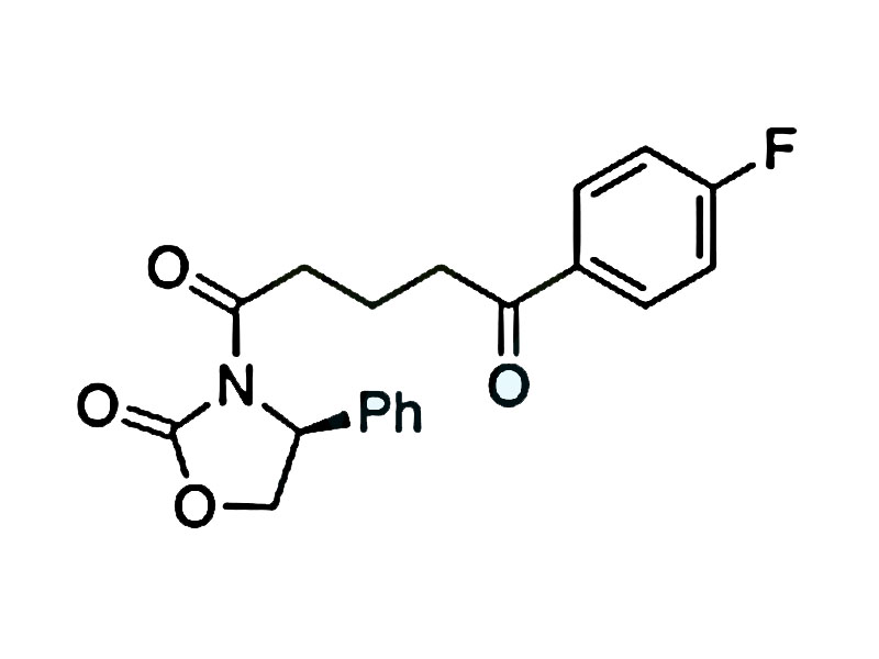 (4S)-3-[5-(4-氟苯基)-1,5-二氧代戊基]-4-苯基-2-惡唑烷酮,3-[5-(1,5-Dioxo-5-(p-fluophenylpentyl]-4(S)-phenyl-2-oxazolidinone