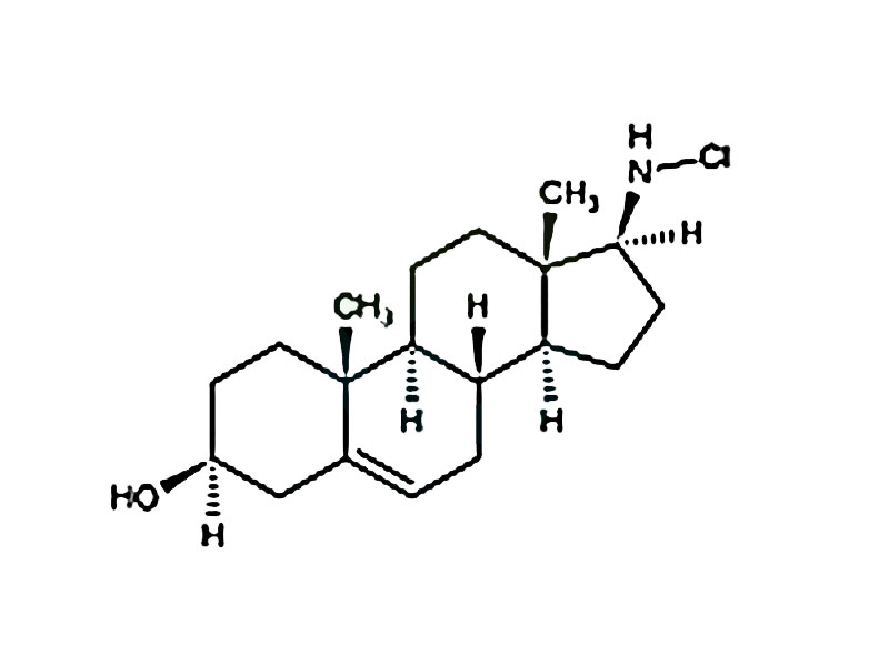 去氫表雄酮雜質(zhì)F,(1S,2R,5S,10R,11S,14S,15S)-14-(Chloroamino)-2,15-dimethyltetracyclo[8.7.0.0^{2,7}.0^{11,15}]heptadec-7-en-5-ol