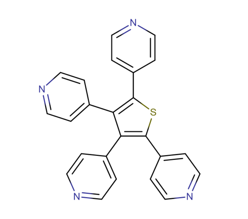2,3,4,5-四-(4-吡啶)噻吩,4,4',4'',4'''-(Thiophene-2,3,4,5-tetrayl)tetrapyridine