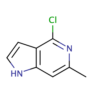 4-氯-6-甲基-5-氮杂吲哚