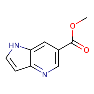 1H-吡咯并[3,2-b]吡啶-6-羧酸甲酯,Methyl 1H-pyrrolo[3,2-b]pyridine-6-carboxylate