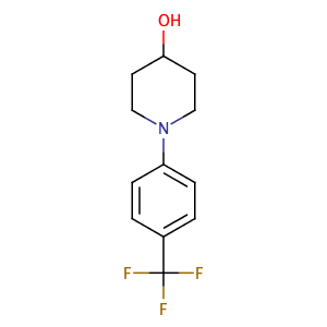 1-(4-三氟甲基苯基)哌啶-4-醇,1-(4-Trifluoromethylphenyl)piperidin-4-ol