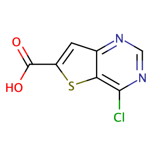 4-氯-噻吩并[3,2-d]嘧啶-6-羧酸,4-Chlorothieno[3,2-d]pyrimidine-6-carboxylic acid