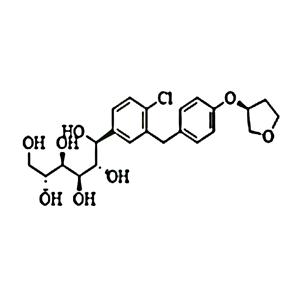 恩格列净杂质B,(1S,2S,3R,4R,5R)-1-[4-Chloro-3-({4-[(3S)-oxolan-3-yloxy]phenyl}methyl)phenyl]hexane-1,2,3,4,5,6-hexol