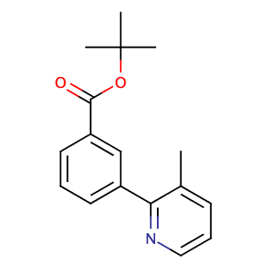 3-(3-甲基吡啶-2-基)苯甲酸叔丁酯