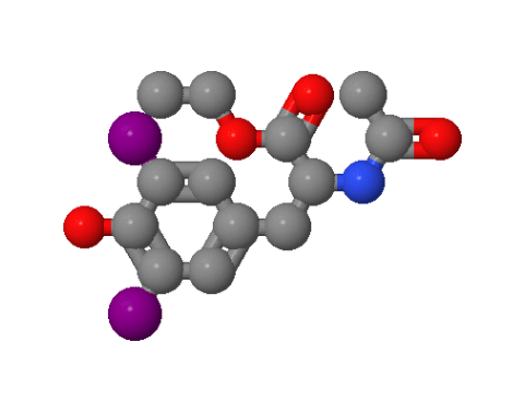 N-乙酰基-3,5-二碘-L-酪氨酸乙酯,N-Acetyl-3,5-diiodo-L-tyrosine ethyl ester