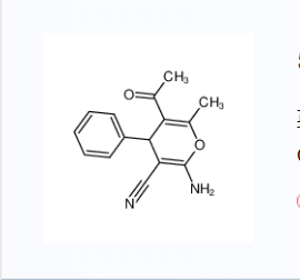 5-乙酰基-2-氨基-6-甲基-4-苯基-4H-吡喃-3-甲腈,5-ACETYL-2-AMINO-6-METHYL-4-PHENYL-4H-PYRAN-3-CARBONITRILE