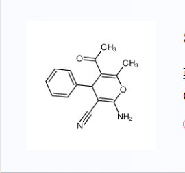 5-乙?；?2-氨基-6-甲基-4-苯基-4H-吡喃-3-甲腈,5-ACETYL-2-AMINO-6-METHYL-4-PHENYL-4H-PYRAN-3-CARBONITRILE