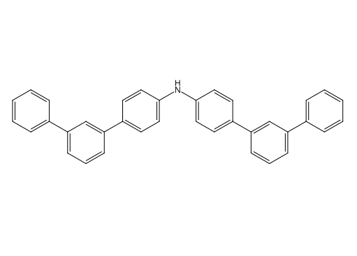 N-[1,1′:3′,1′′-三联苯]-4-基-[1,1′:3′,1′′-三联苯]-4-胺,N-[1,1′:3′,1′′-Terphenyl]-4-yl-[1,1′:3′,1′′-terphenyl]-4-amine