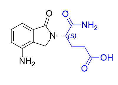 来那度胺杂质02,(S)-5-amino-4-(4-amino-1-oxoisoindolin-2-yl)-5-oxopentanoic acid