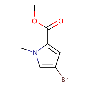 4-溴-1-甲基-1H-吡咯-2-甲酸甲酯,Methyl 4-bromo-1-methyl-1H-pyrrole-2-carboxylate