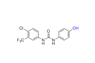 索拉非尼雜質(zhì)08,1-(4-chloro-3-(trifluoromethyl)phenyl)-3-(4-hydroxyphenyl)urea