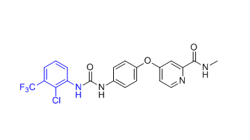 索拉非尼杂质11,4-(4-(3-(2-chloro-3-(trifluoromethyl)phenyl)ureido)phenoxy)-N-methylpicolinamide