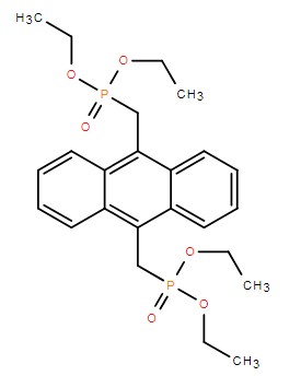 9,10-双(二乙基膦甲基)蒽,Tetraethyl (anthracene-9,10-diylbis(methylene))bis(phosphonate)
