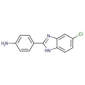 4-(5-氯-1H-苯并[d]咪唑-2-基)苯胺,4-(5-CHLORO-1H-BENZOIMIDAZOL-2-YL)-PHENYLAMINE