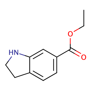 吲哚啉-6-羧酸乙酯,Ethyl indoline-6-carboxylate