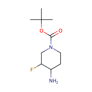 4-氨基-3-氟哌啶-1-羧酸叔丁酯,tert-butyl 4-amino-3-fluoropiperidine-1-carboxylate