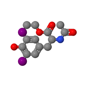 21959-36-4；	N-乙酰基-3,5-二碘-L-酪氨酸乙酯