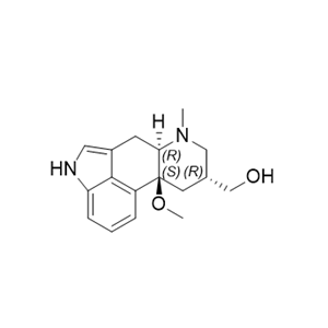 尼麦角林杂质11,((6aR,9R,10aS)-10a-methoxy-7-methyl-4,6,6a,7,8,9,10,10a-octahydroindolo[4,3-fg]quinolin-9-yl)methanol