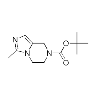 3-甲基-6,8-二氢-5H-咪唑并[1,5-a]吡嗪-7-羧酸叔丁酯,tert-butyl 3-methyl-6,8-dihydro-5H-imidazo[1,5-a]pyrazine-7-carboxylate