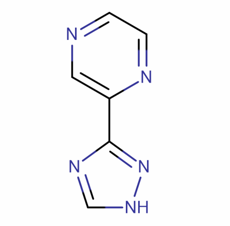 2-(1H-1,2,4-三唑-5-基)吡嗪,2-(1H-1,2,4-Triazol-5-yl)pyrazine
