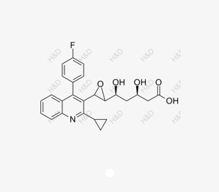 匹伐他汀双键环氧,Pitavastatin Impurity 4