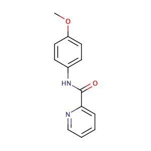 2-Pyridinecarboxamide, N-(4-methoxyphenyl)-,2-Pyridinecarboxamide, N-(4-methoxyphenyl)-