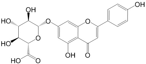 芹菜素-7-O-葡萄糖醛酸苷,apigenin-7-O-glucuronide