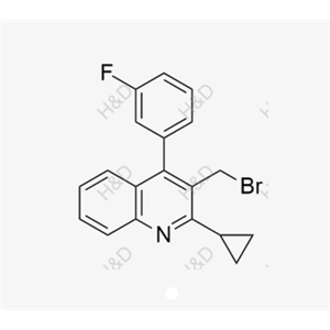 匹伐他汀母核间氟苄溴