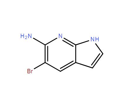 5-溴-6-氨基-7-氮杂吲哚,5-Bromo-1H-pyrrolo[2,3-b]pyridin-6-amine