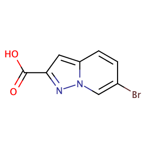 6-溴吡唑并[1,5-a]吡啶-2-羧酸,6-Bromopyrazolo[1,5-a]pyridine-2-carboxylic acid