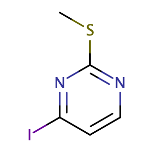 4-碘-2-甲基磺酰基嘧啶,4-lodo-2-(methylthio)pyrimidine