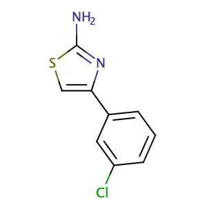 4-(3-氯苯基)噻唑-2-基胺,4-(3-Chloro-phenyl)-thiazol-2-ylamine