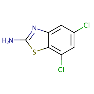 2-氨基-5,7-二氯苯并噻唑,2-Benzothiazolamine,5,7-dichloro-(9CI)