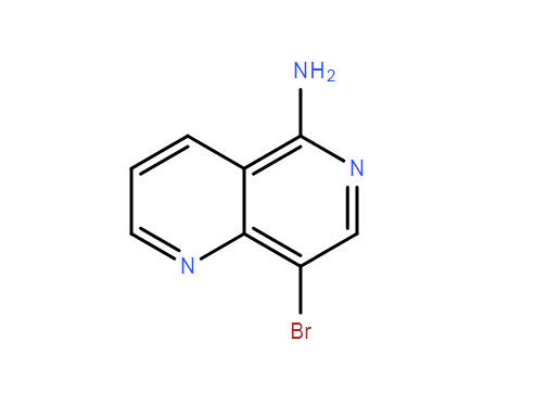 8-溴-1,6-二氮杂萘-5-胺,8-Bromo-[1,6]naphthyridin-5-ylamine
