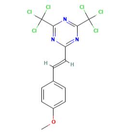 2,4-双(三氯甲基)-6-对甲氧基苯乙烯基-S-三嗪
