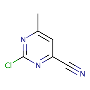 2-氯-6-甲基-4-氰基嘧啶