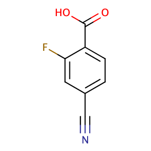 4-氰基-2-氟苯酸,4-CYANO-2-FLUOROBENZOIC ACID
